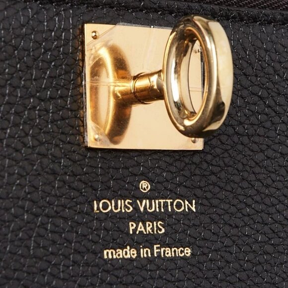 Louis Vuitton Black Leather City Steamer One Handle Bag - Picture 10 of 12